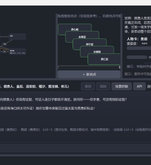 ��������С˵���˳���������ۺͽ�ɫ��ϵ�������� Python �� AI ���˸����ɶ�������Ϸ
