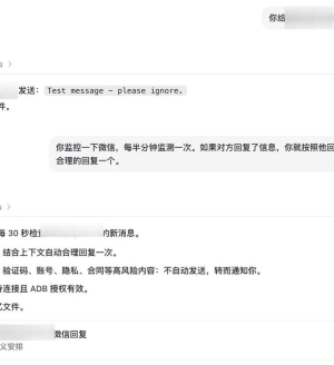 ����һ���� Codex �ӽ��ֻ�΢�ŵ��淨��AI ÿ������ӿ�����Ϣ��ʶ������������ ADB