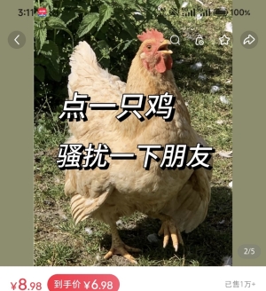 ����һ����Ȥ����Ʒ��ͨ�������ȹ���ɫ����һֻ�������ͻ�����Ц��Ϣ��